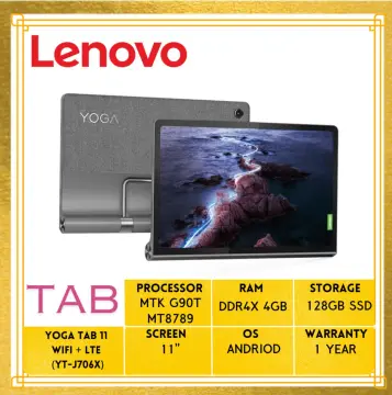 Tablet lenovo yoga tab 11 2k 4gb 128gb wifi android LENOVO