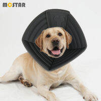 MC Star Elizabeth Circle Thickened Dog Headgear Collar Protective Sleeve Collar Dog Anti-bite Licking Trimming Cleaning Cover