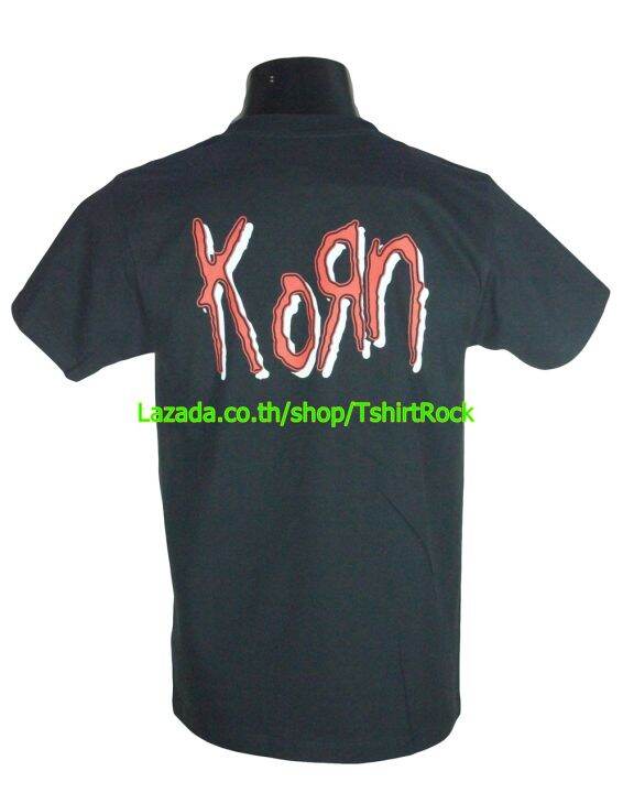 เสื้อวง-korn-คอร์น-ไซส์ยุโรป-เสื้อยืดวงดนตรีร็อค-เสื้อร็อค-kon1009-ฟรีค่าส่ง