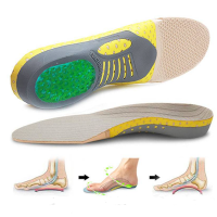 Orthopedic Insoles Orthotics แบนเท้าสุขภาพ Sole Pad สำหรับรองเท้าใส่ Arch Support Pad สำหรับ Plantar Fasciitis Feet Care Insoles