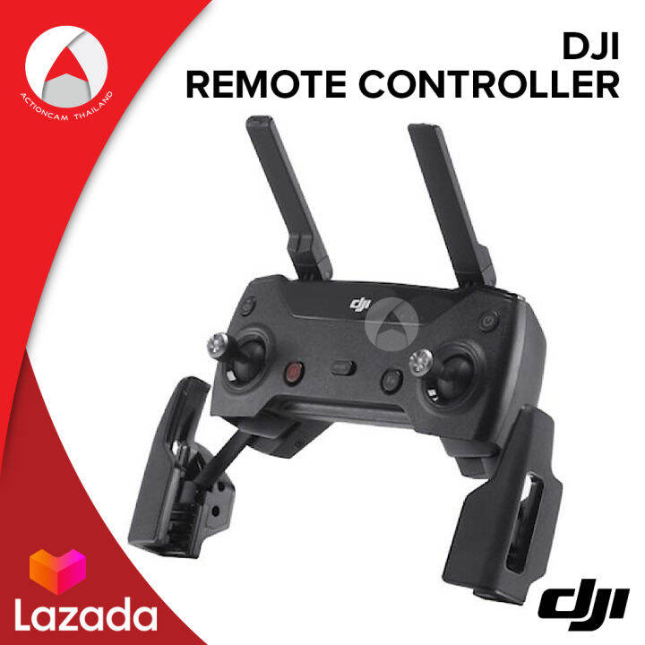 dji-remote-controller-for-dji-spark-drone-รีโมท-ควบคุมระยะไกล-สำหรับ-dji-spark-โดรน-มีที่หนีบช่วยต่อโทรศัพท์มือถือได้อย่างปลอดภัย-การใช้งานแบตเตอรี่สูงสุด-2-5-ชม-ระยะส่งสูงสุด-fcc-120-ม-เฉพาะที่ไม่มีส