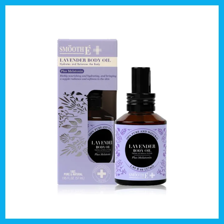 smooth-e-lavender-body-oil-plus-melatonin-57ml-สมูทอี-ออยล์บำรุงผิวกาย