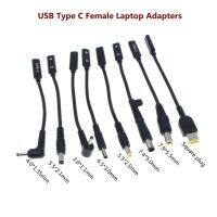 【YF】 USB 3.1 Type C PD Power Adapter Converter DC Plug Connector Cable Cord 5.5x2.5 mm Male for Asus Toshiba Laptop