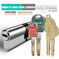 European Standard Anti-theft Door Lock 304 Stainless Steel Lock Core Gate Lock Cylinder Entrance Lock Cylinders