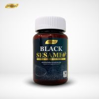 งาดำ เซซามิน แคลเซียม พลัส + Sesamin สารสกัดจากงาดำ Black sesame plus Calcium ลดอาการปวดกระดูก มือชา(30 เม็ด X1กล่อง)