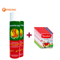 KANGAROO น้ำมันEUCALYPTUS SPR300ML2BT+พลาสเตอร์6UN6PC[70668]