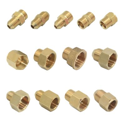Brass 3/8 1/2 3/4 Inch To M22 M18 M14 Thread Connector Female Male Water Tap Repair Extend Kitchen Bathroom Tube Adapter Watering Systems Garden Hoses