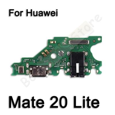 ที่ชาร์จ Usb สำหรับ Huawei Mate 7 8 9 10 20 20 20X30 Lite Pro Dock Pcb พอร์ตไมค์บอร์ดเชื่อมต่อที่ชาร์จสายเคเบิลงอได้ชิ้นส่วนโทรศัพท์