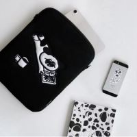 Cute Cartoon Rabbit Laptop Tablet Inner Case Bag For Macbook Ipad Pro 9.7 10.2 10.5 11 12.9 Air 13 15 Inch Ipad Sleeve Bag Pouch