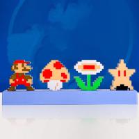 Aimishion Super Mario Bros ไอคอน3โหมดแสงโคมไฟหัวเตียงสำหรับเด็กคลับบาร์