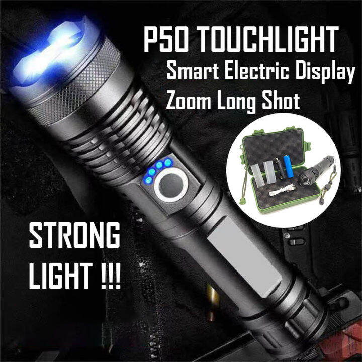 XHP50 50000 lumens XLamp xhp50 most powerful flashlight usb Zoom led ...