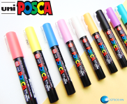 Bút vẽ trên nhiều chất liệu Uni Posca PC1M 0.7MM