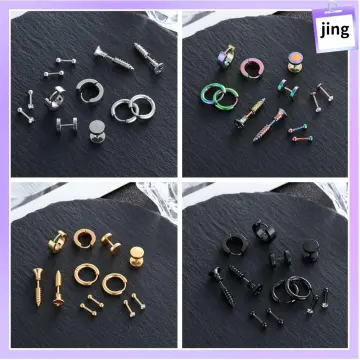 Types of ear hot sale piercings men