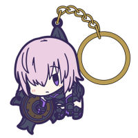 Fate/Grand Order Pinched Keychain: Shielder/Mashu Kyrielite พวงกุญแจการ์ตูน  Fate Grand Order (FGO) เฟท/แกรนด์ออเดอร์