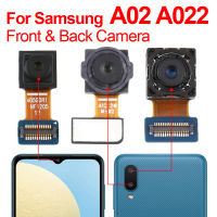 Original A02กล้องด้านหลังสำหรับ Samsung Galaxy A02 A022F A022F Ds A022M Ds SM-A022G โมดูลกล้องด้านหลังเปลี่ยน