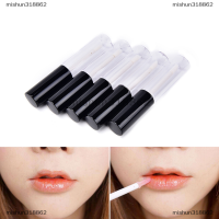 mishun318862 1PC/5pcs 8ml Design Black Empty Lipstick Tube ลิปบาล์มขวดคอนเทนเนอร์