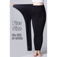 [Plus Size][Value Buy] Seluar Leggings Perempuan Panjang (Free Size &amp; Plus Size)(Kain Tebal)