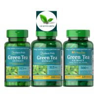 Best selling Puritans Pride Green Tea Standardized Extract 315, 500 mg / 100,120, 200 Capsules