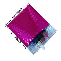 50PCS Metallic Bubble Mailers Pink Foil Bubble Bags Aluminized Postal Bags Wedding bags Gift Packaging Padded Shipping Envelopes