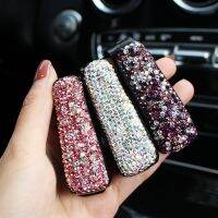 Rhinestone Auto Fastener Clip Glasses Cases Diamond Storage Holder Car Styling Portable Sun Visor Sunglasses Eyeglasses Holder