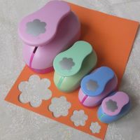 1pc Six Petal Craft Punch Scrapbooking School Paper Puncher EVA Hole Punch 7.5cm 4.7cm 3.5cm 2.4cm Flower Embossing