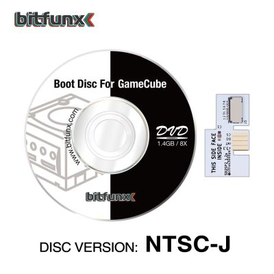 Bitfunx SD2SP2 Adapter TF Reader Replacement + Swiss Boot Disc Mini DVD สำหรับ Nintendo Gamecube NGC NTSC