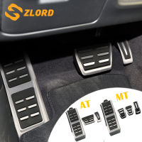 Zlord Car Pedals For Audi A7 S7 C7 A8 S8 4H A6 A6L S6 4G 2010 - 2015 AT MT Stainless Steel Auto Accessories