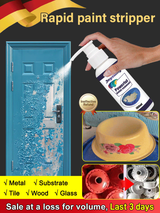GiiMall Quick cleaning paint remover for metal surface furniture wood
