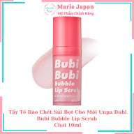 Tẩy tế bào chết sủi bọt cho môi Unpa Bubi Bubi Bubble Lip Scrub 10ml thumbnail