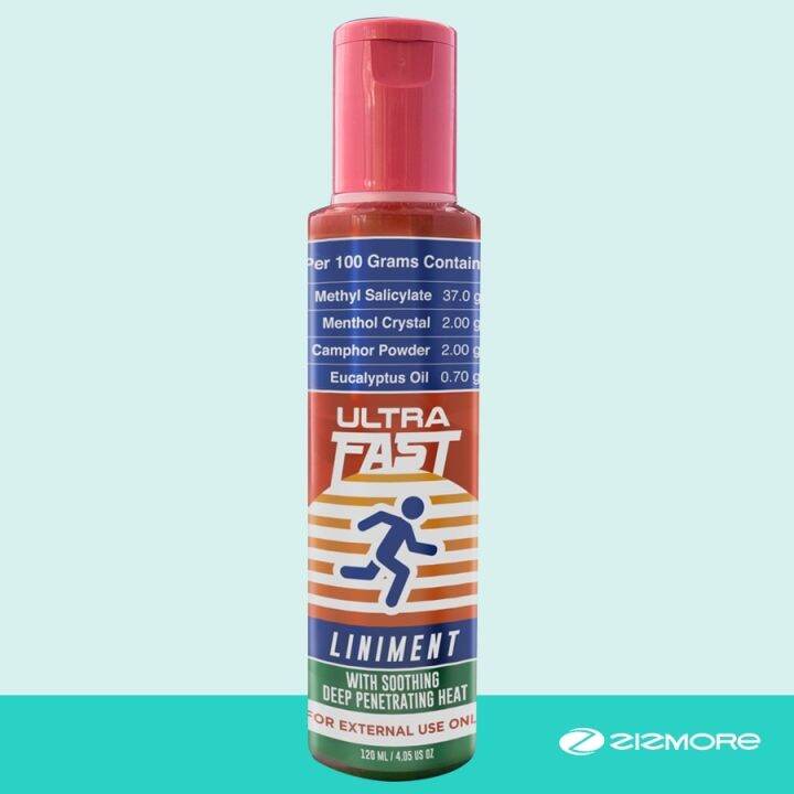 Zizmore Ultrafast Liniment 120ml Lazada PH