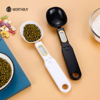 WORTHBUY Electronic Measuring Spoon LCD Digital Kitchen Scale Plastic Measuring Spoons For Baking Kitchen Measuring Tools