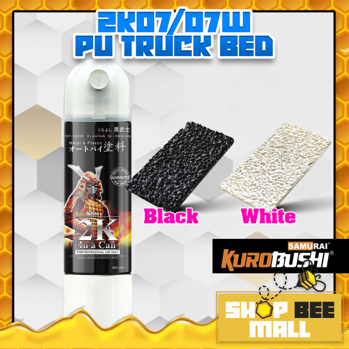 Samurai Spray Paint Truck Bed Spray Menggerutu Tahan Panas 2K 2K07B