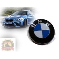 * Logo BMW ฟ้าขาวขอบอลูมิเนียมขนาด82mm สัญลักษณ์โลโก้ฝากระโปรงท้ายกระโปรงหน้าหลัง * **จบในร้านเดียว**จัดส่งไว