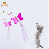 BP【Fast Delivery】Cat Teaser Stick Toy Stress Relief Swing Hanging Door Cat Toy Caterpillar อุปกรณ์สำหรับแมวที่น่าขบขันCOD【cod】