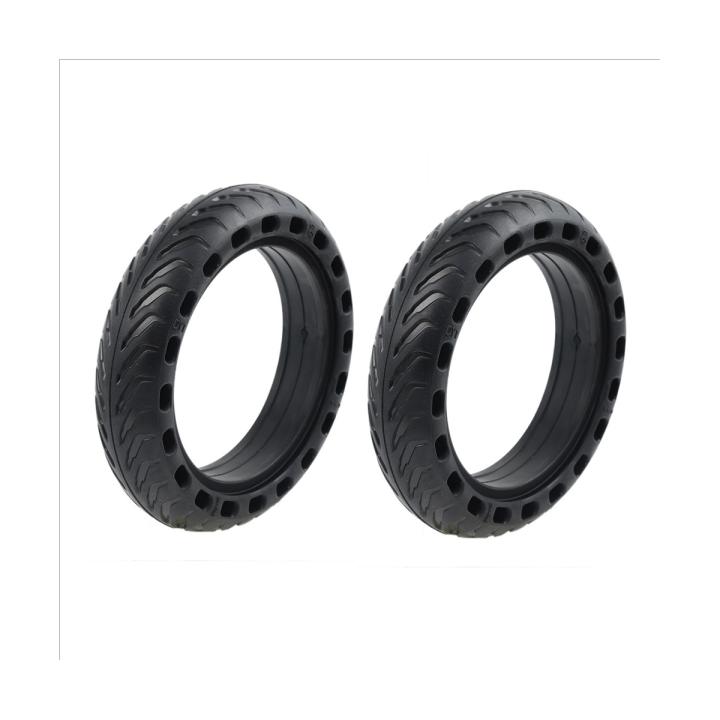 2 Piece Solid Tire Black 8.5in Electric Scooter Tires for Gotrax GXL V2