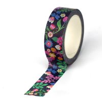 2022 NEW 1PC 10M Decorative Exotic Floral Pattern Washi Tape for Scrapbooking Planner Masking Tape Cute Stationery Pendants