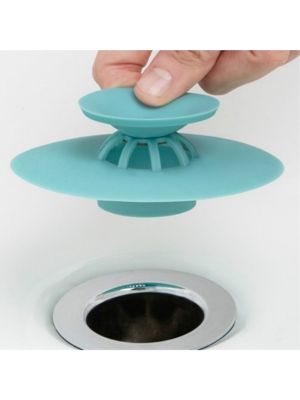 【cw】hotx The Pool Floor Drain Cover Press Closed Silicone Odor-proof Anti Clogging Sink Filter