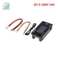 เครื่องวัดพลังงานไฟฟ้า Dc 0-200V 50a 10a 100a โวลต์มิเตอร์แอมมิเตอร์ Led ดิจิตอล Dc วัตต์มิเตอร์ไฟฟ้าพร้อมรีเซ็ตฟังก์ชัน