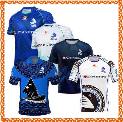 [hot]new Name shirt home fiji jersey rugby culture 7S Custom Number 2023 2024 Fijian away Drua rugby and