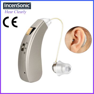 ZZOOI Rechargeable Mini Hearing Aid Audifonos AAB52SP Sound Amplifiers Wireless Ear Aids for Elderly Moderate Loss