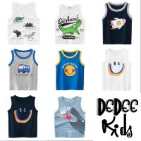 DEDEE KIDS เสื้อกล้ามเด็ก อายุประมาณ1-7 ปี ผ้า cotton100%