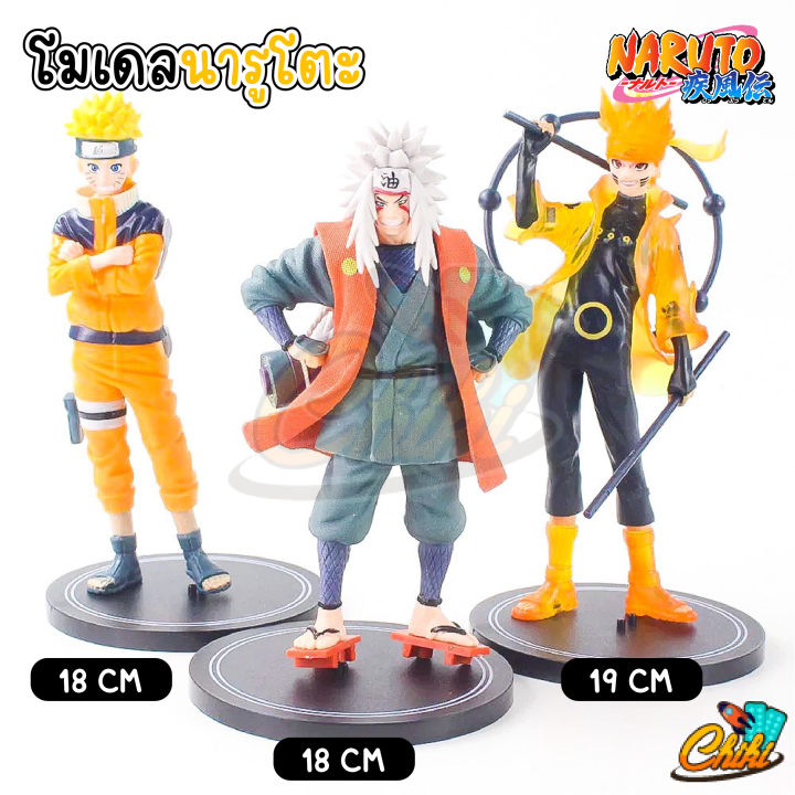 พร้อมส่งจ้า-โมเดลนารูโตะ-naruto-ขนาด-18-19-cm-ครบเซ็ต-6-ตัวละคร-ราคาถูกไม่มีกล่อง-โมเดลสะสม