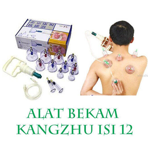 CAREZOE VACUUM CUPPING KANGZHU 12 CAREZOE KANG ZU KANGZU Alat Bekam