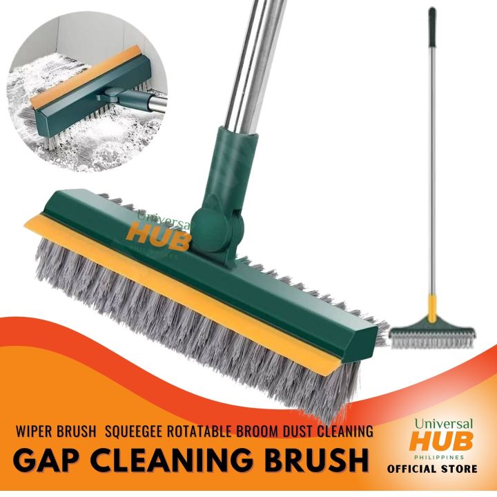 gap cleaning wiper brush Gap Cleaning Squeegee Brush Rotatable