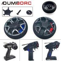 DUMBORC Handwheel ทรานสมิตเตอร์โลหะพร้อมบันไดจักรยานอัปเกรดตัวครอบฟองน้ำ EVA สำหรับ Radiolink Dumbo X4 X6 X5 X6P ตัวควบคุมรถ RC