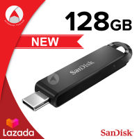 SANDISK Flash Drive Ultra USB Type-C USB 3.1 ความจุ 128GB (SDCZ460-128G-G46) แฟลชไดร์ฟ เมมโมรี่ การ์ด แซนดิส โดย ซินเน็ค อุปกรณ์จัดเก็บข้อมูล คอมพิวเตอร์ โน็ตบุ๊ค Computer PC Mac Notebook มือถือ รับประกัน Synnex 5 ปี