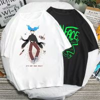เสื้อยืดผ้าฝ้ายSally Face TShirt เกมสยองขวัญพิมพ์เสื้อยืด Kawaii Harajuku Anime เสื้อผู้หญิงผู้ชายแฟชั่น Cal Tee Hip-Hop gothic Streetwear