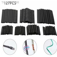 ۩✻ 127pcs Heat Shrink Tube Wires Shrinking Wrap Tubing Wire Connect Cover Protection Cable Electric Cable Waterproof Shrinkable 2:1