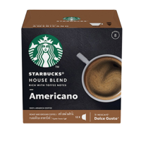 Starbucks Americano House Blend Medium Roast 12 capsules นำเข้าจากอเมริกา House Blend Medium Roast Coffee