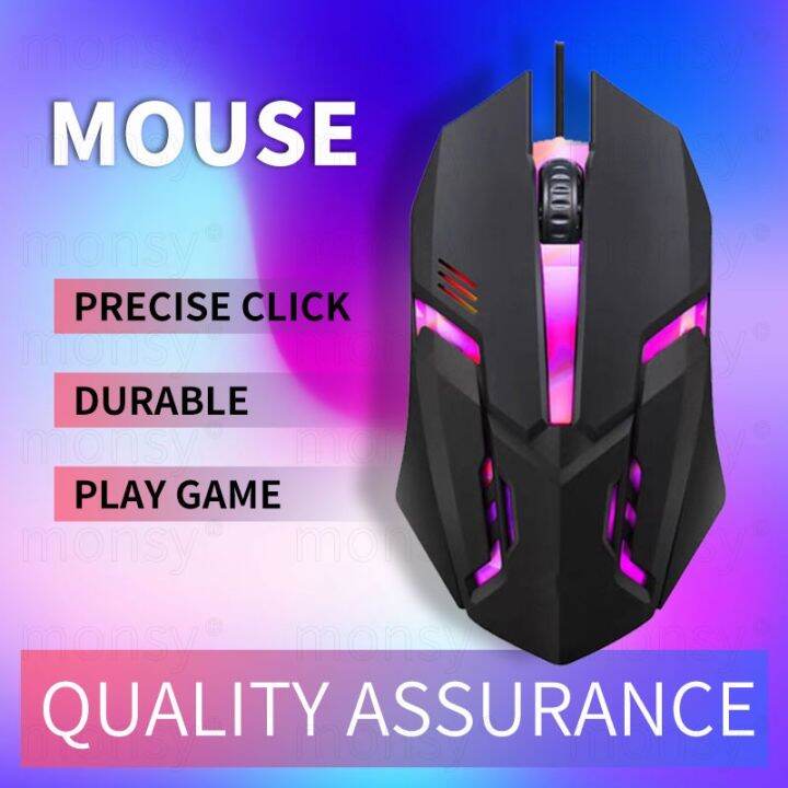 bestselling Mouse USB Wired Gaming Cool High Configuration Led